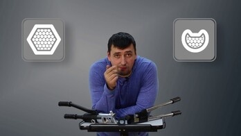 Клиновидная и гексагональная опрессовка