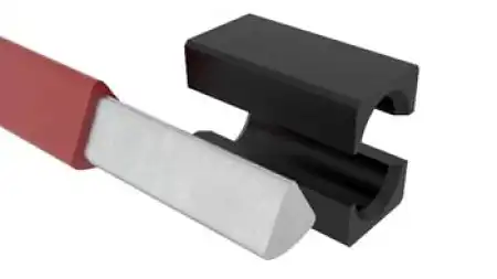 Скругление секторной жилы